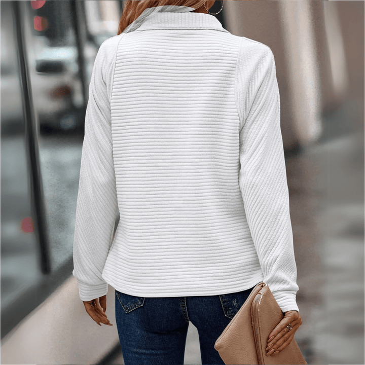 Jeni | Chic Half-Zip Pullover