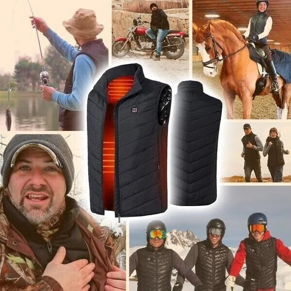 HeatGuard | Sleeveless Waterproof Heated Vest