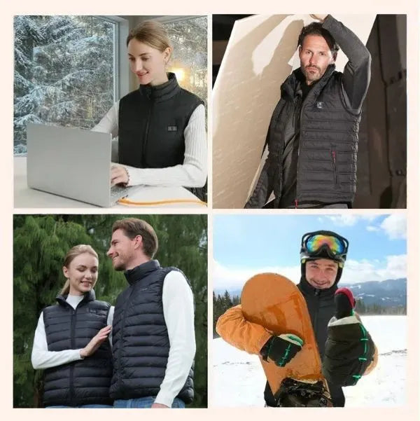 HeatGuard | Sleeveless Waterproof Heated Vest