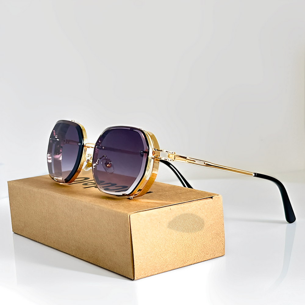 Aurelien | Modern Aviator Sunglasses | Indigo | Toronty Ottawa