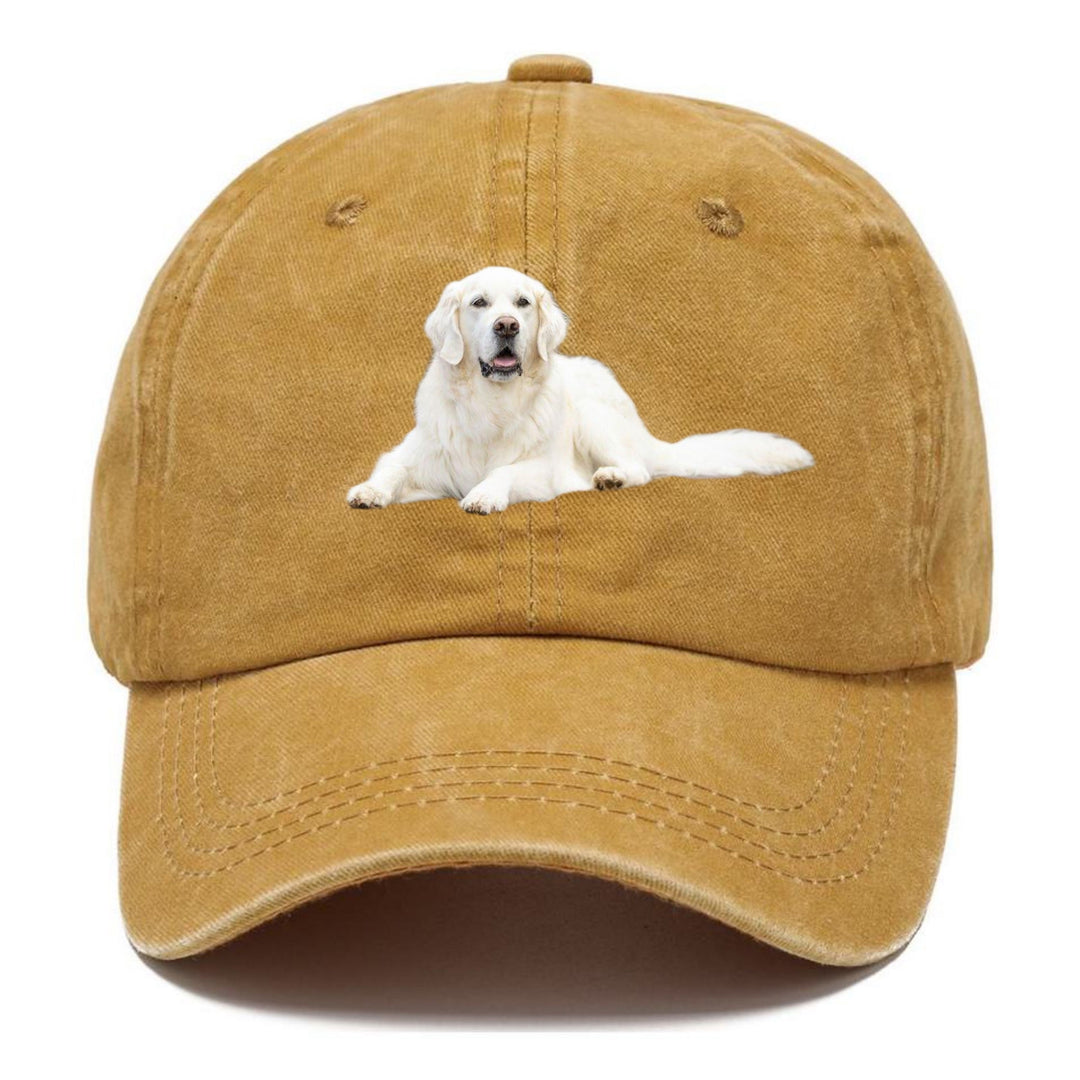 White English Cream Golden Retrievers Classic Cap | Golden Harvest(Yellow) | Toronty Ottawa