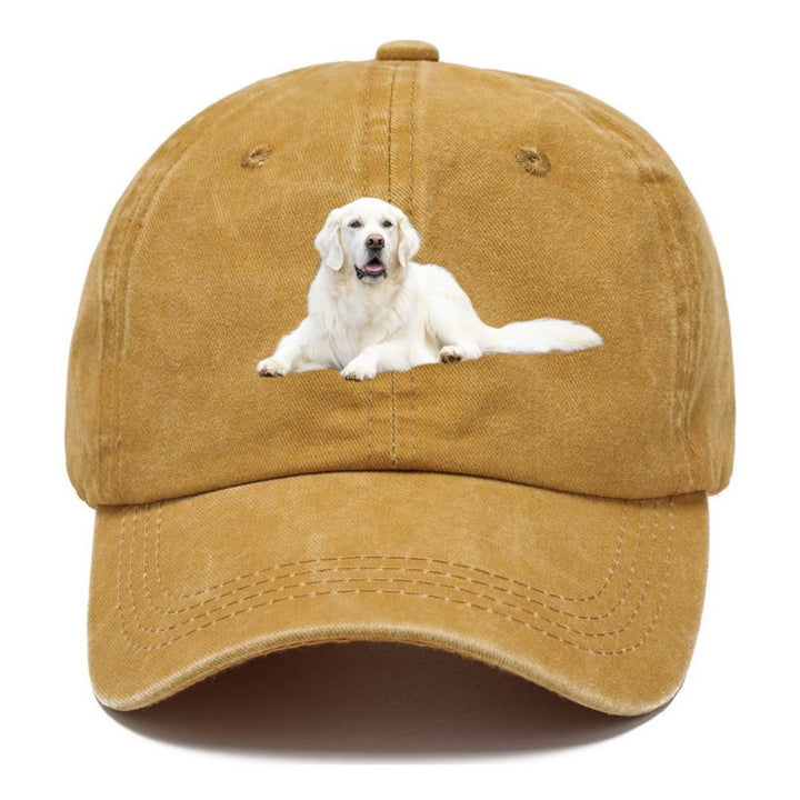White English Cream Golden Retrievers Classic Cap | Golden Harvest(Yellow) | Toronty Ottawa