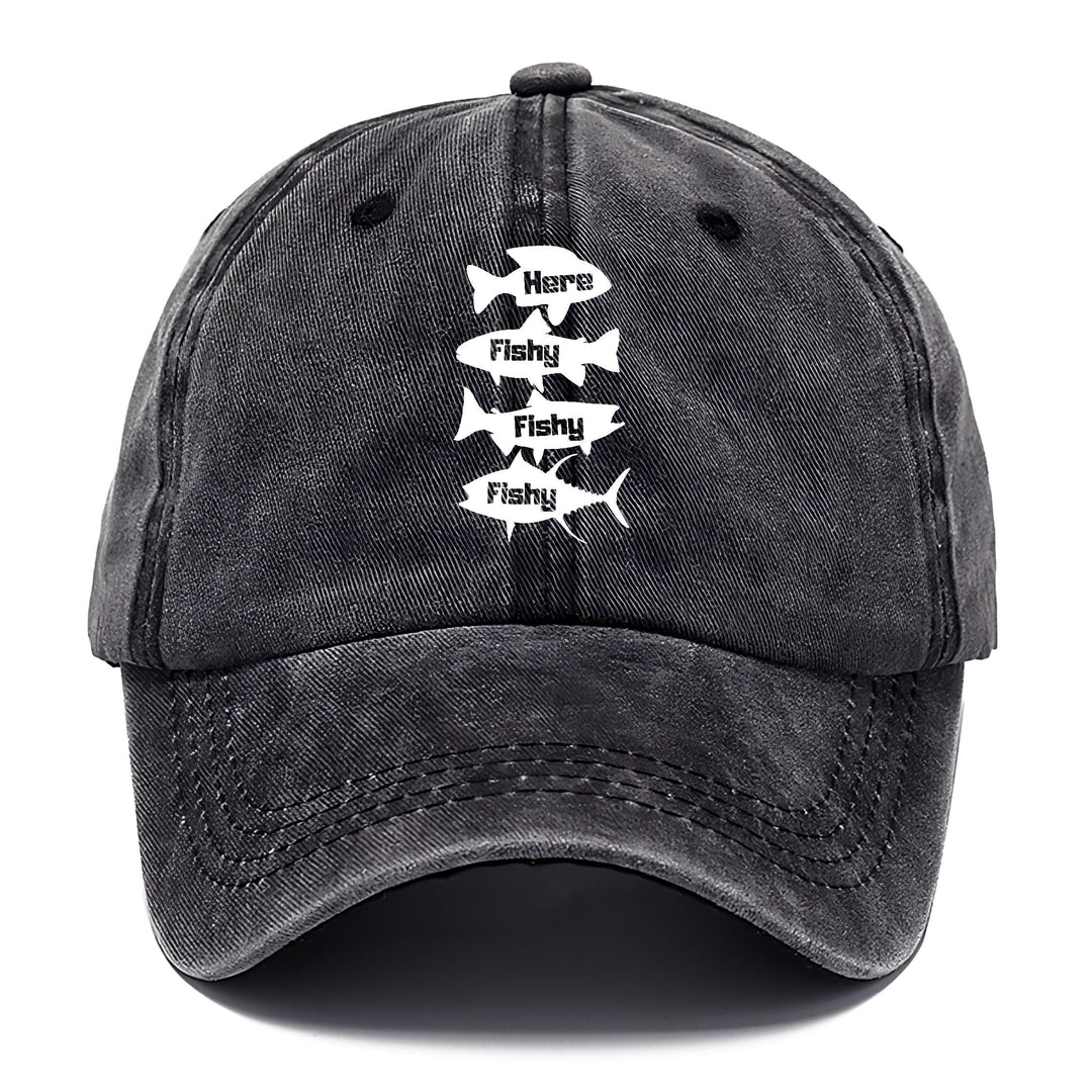 Here Fishy Fishy Fishy! Classic Cap | Graphite | Toronty Ottawa