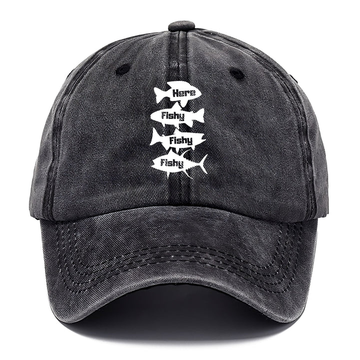 Here Fishy Fishy Fishy! Classic Cap | Graphite | Toronty Ottawa