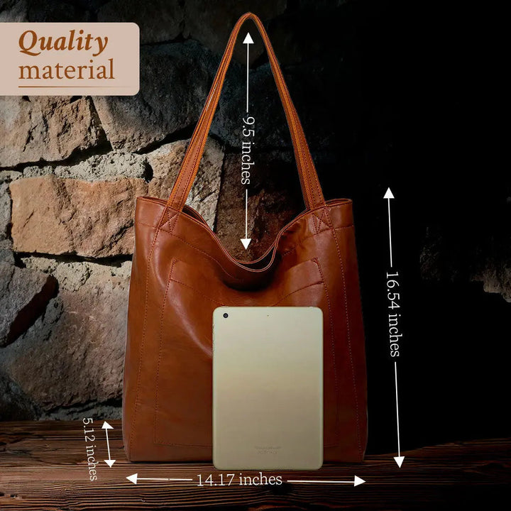 Marja® | Leather Handbag | Brown | Toronty Ottawa
