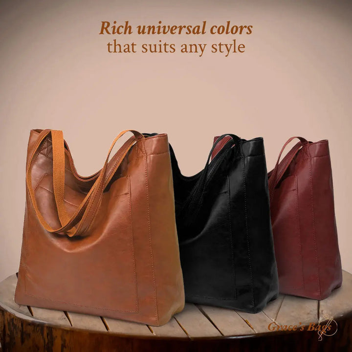 Marja® | Leather Handbag | Brown | Toronty Ottawa