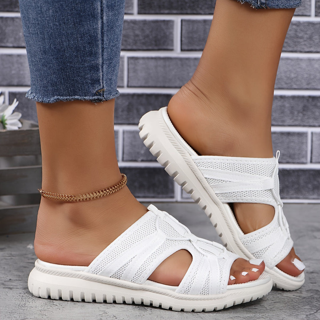 LunaraFlex™ Orthopedic Comfort Sandals | White / 5 | Toronty Ottawa