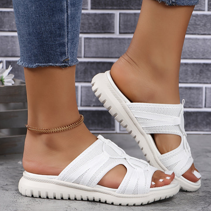 LunaraFlex™ Orthopedic Comfort Sandals | White / 5 | Toronty Ottawa