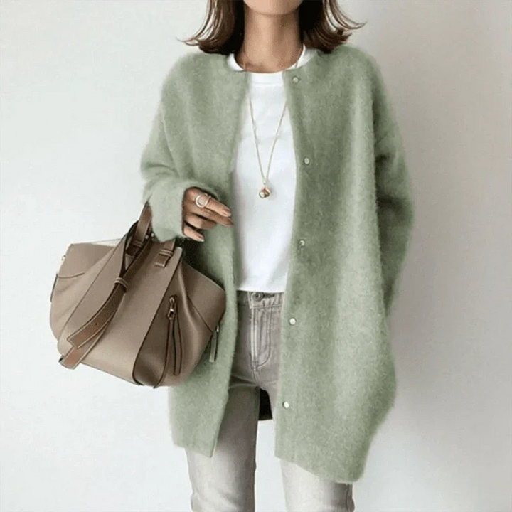 EMBER™ - ELEGANT CARDIGAN FOR STYLISH COMFORT | Green / XS | Toronty Ottawa