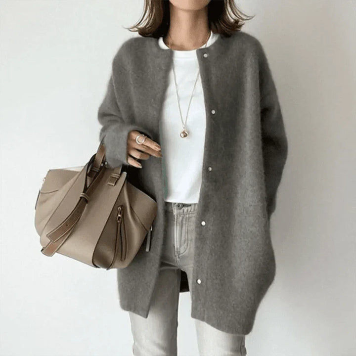 EMBER™ - ELEGANT CARDIGAN FOR STYLISH COMFORT | Grey / XS | Toronty Ottawa