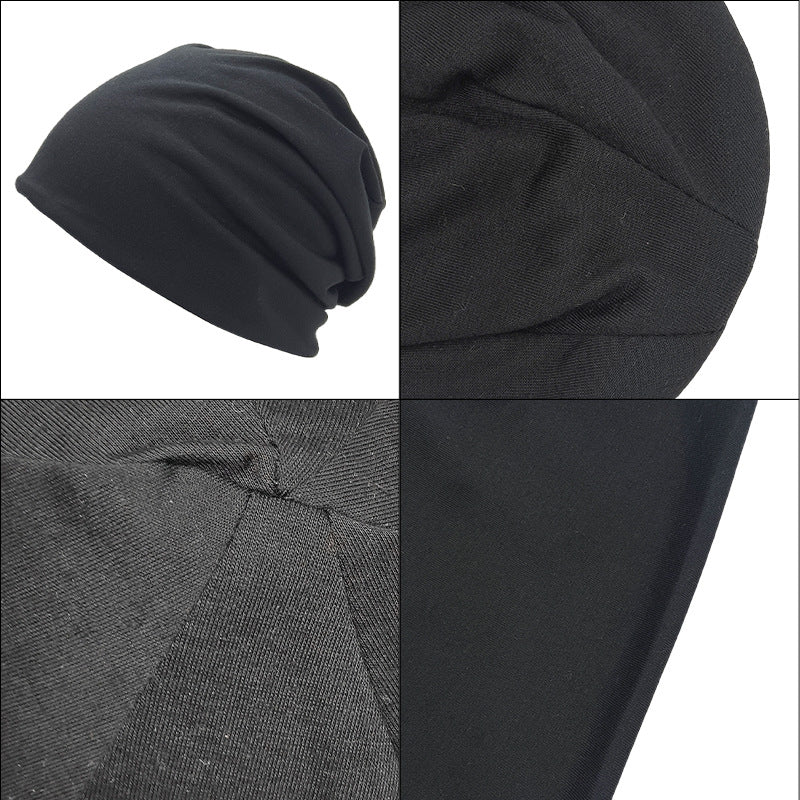Pandaize Winter Beanie Hat Thermal Warmer Cap Running Sports Stretch Fit Hats Thin Skiing Hiking Cycling Snowboard Outdoor Caps Men Women | Black | Toronty Ottawa