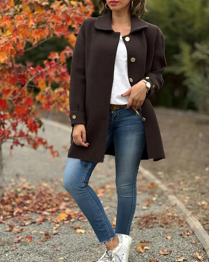 Mona | Oversized Long Sleeve Coat