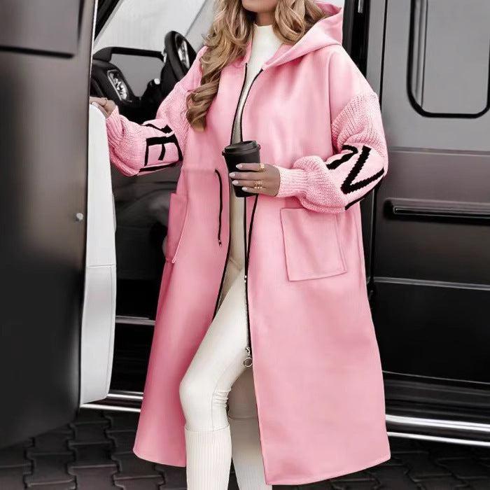 Rosa | Elegant Hooded Coatigan