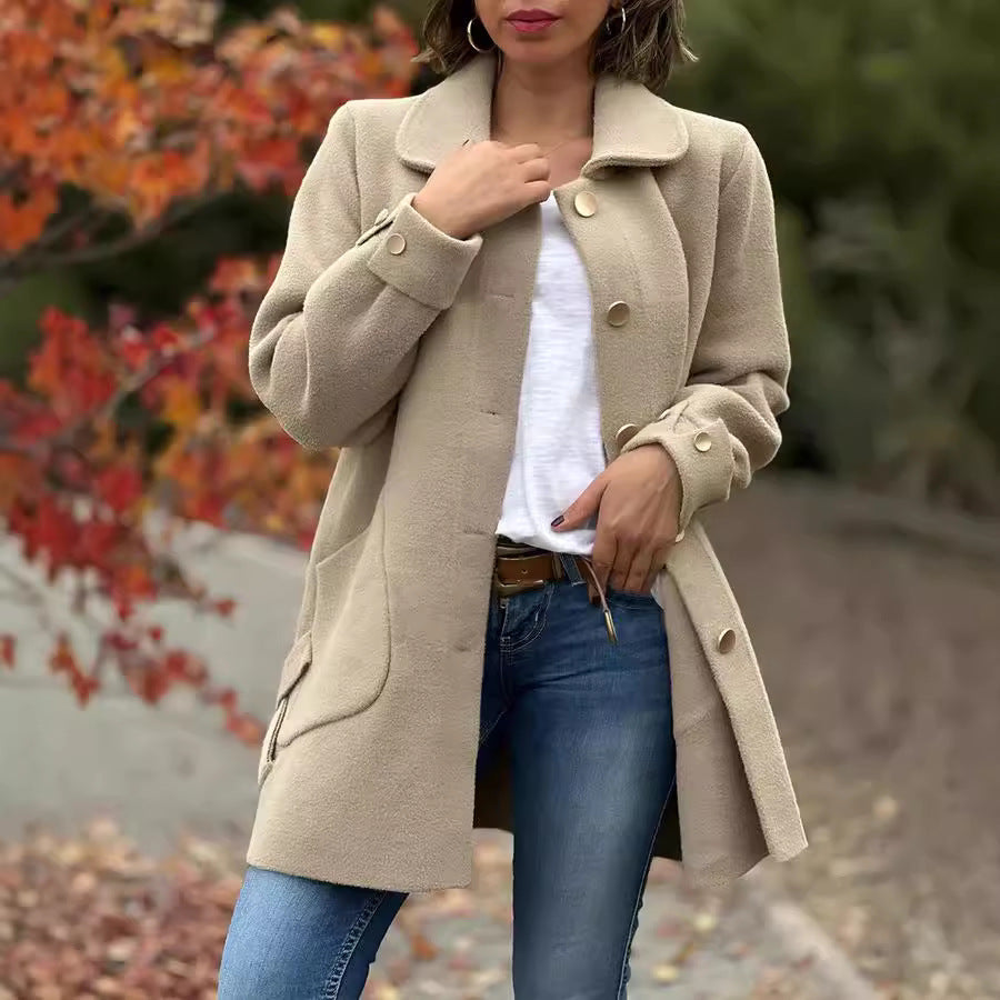 Mona | Oversized Long Sleeve Coat