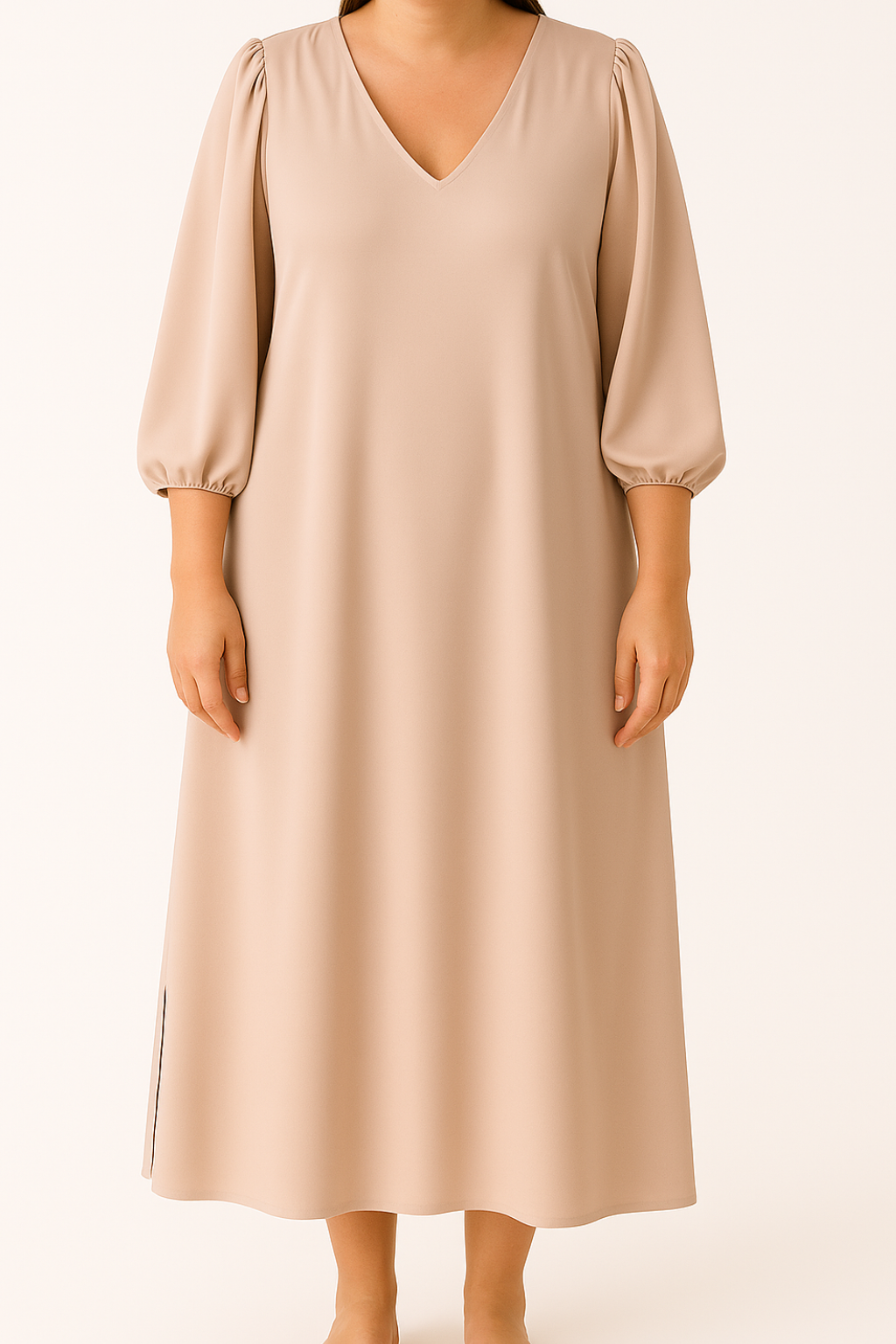 Elise - Breezy Casual Dress | Apricot / S | Toronty Ottawa