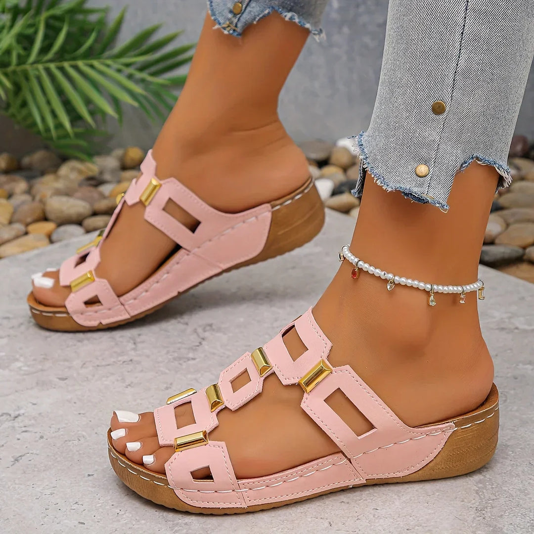 OrthoStride™ Comfort Sandal | White / 5 | Toronty Ottawa