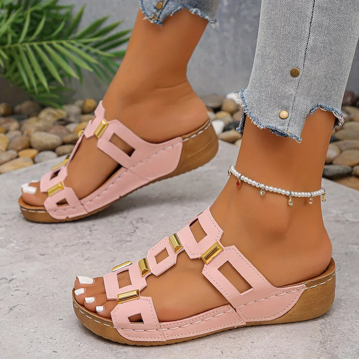 OrthoStride™ Comfort Sandal | White / 5 | Toronty Ottawa