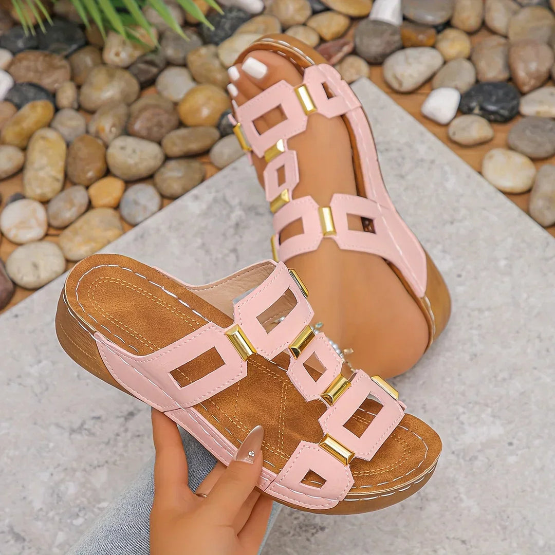 OrthoStride™ Comfort Sandal | Pink / 5 | Toronty Ottawa