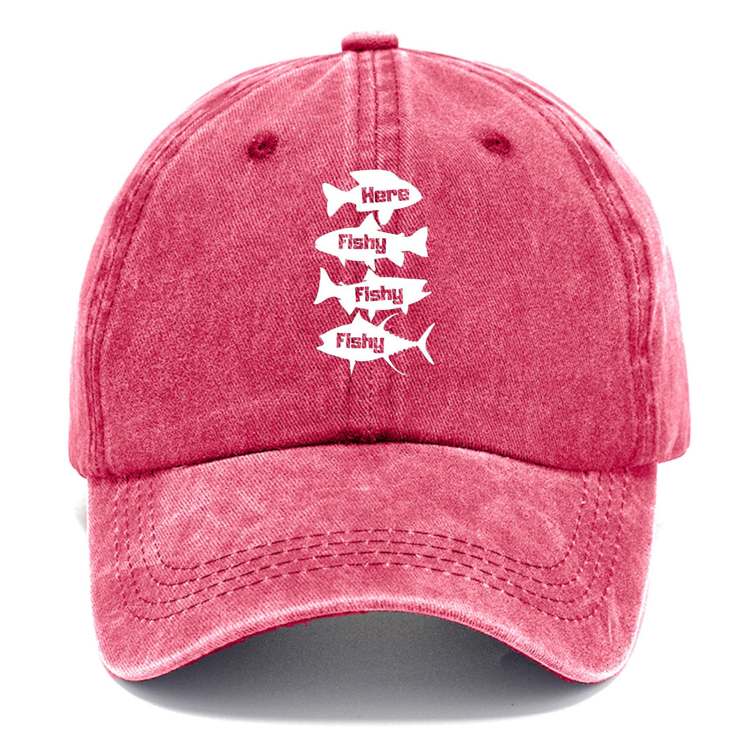 Here Fishy Fishy Fishy! Classic Cap | Pomegranate Blush(Pink) | Toronty Ottawa