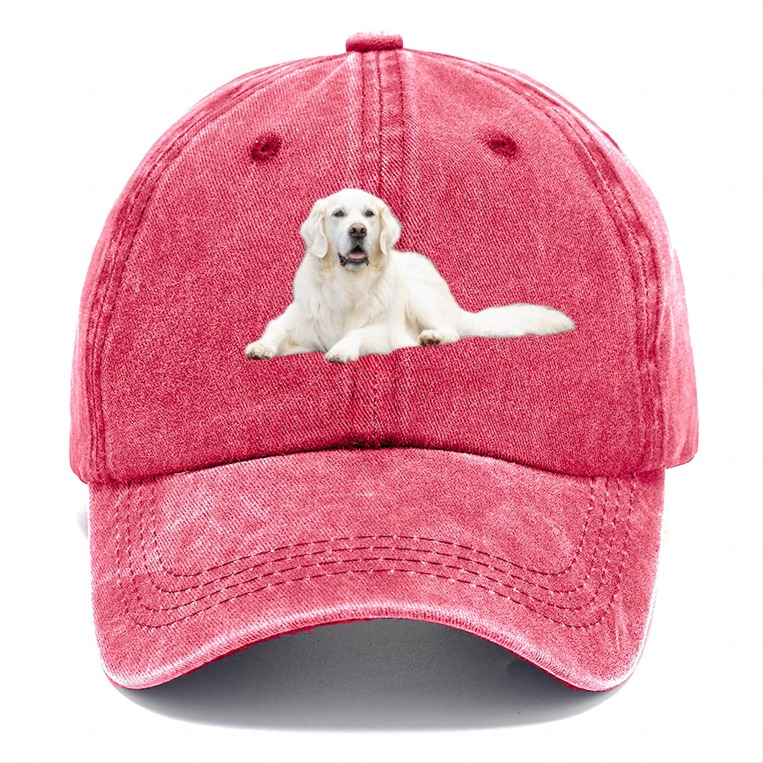 White English Cream Golden Retrievers Classic Cap | Pomegranate Blush(Pink) | Toronty Ottawa