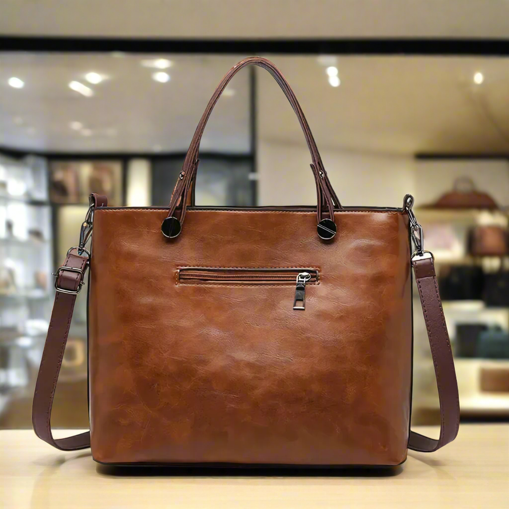 Lina® | Luxury Shoulder Bag | Brown | Toronty Ottawa