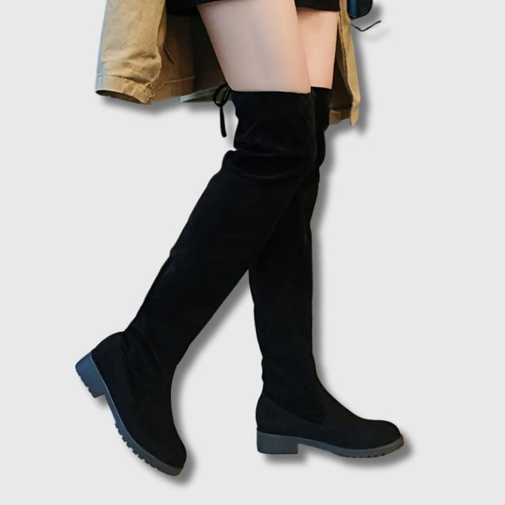 Oriane™ | Block Heel Over-the-Knee Boots