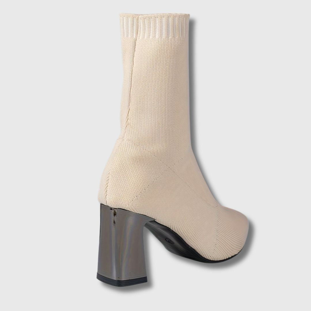 Léontine™ | Pointed-Toe Vintage Ankle Boots