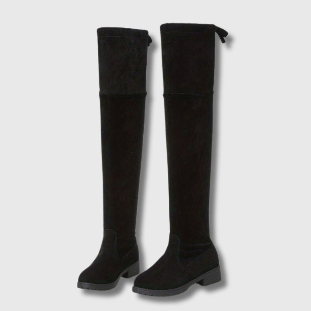 Oriane™ | Block Heel Over-the-Knee Boots