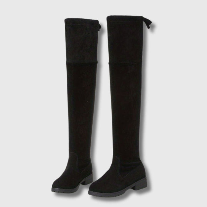 Oriane™ | Block Heel Over-the-Knee Boots