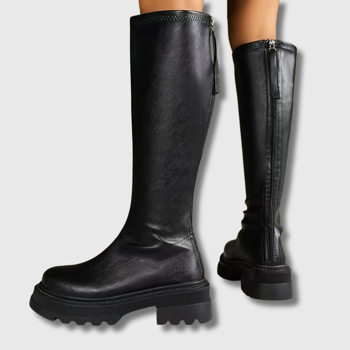 Esmée™ | Refined High-Heel Knee Boots