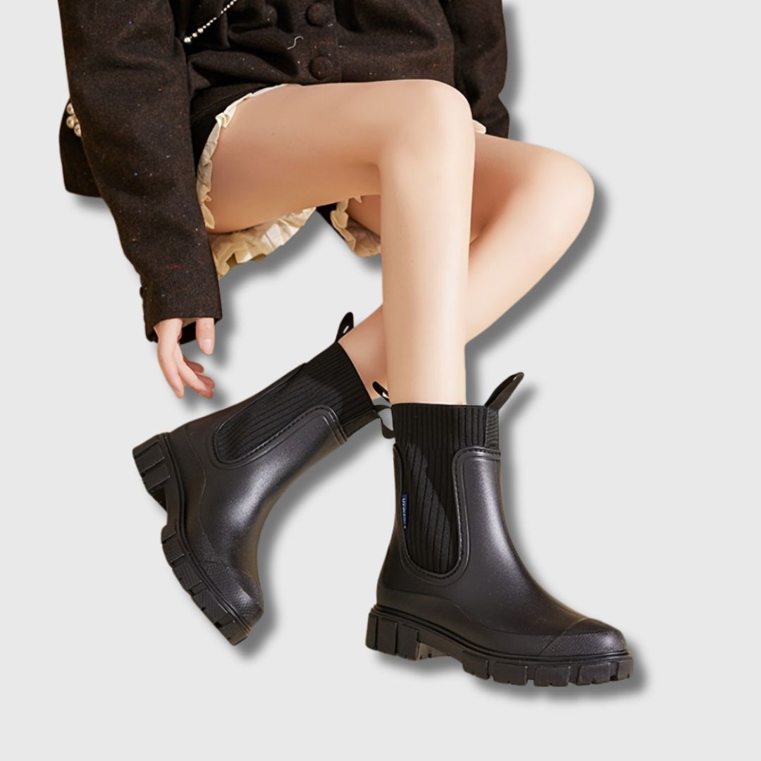 Naïma™ | Elegant Waterproof Rain Boots