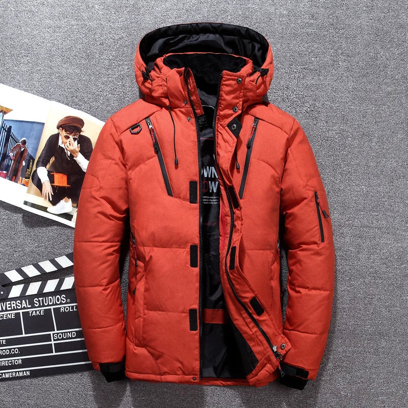 GlacierGuard  | -20°C White Duck Down Parka