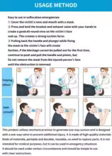 Anti-Choking Suction Rescue Device (Adult & Child Masks)