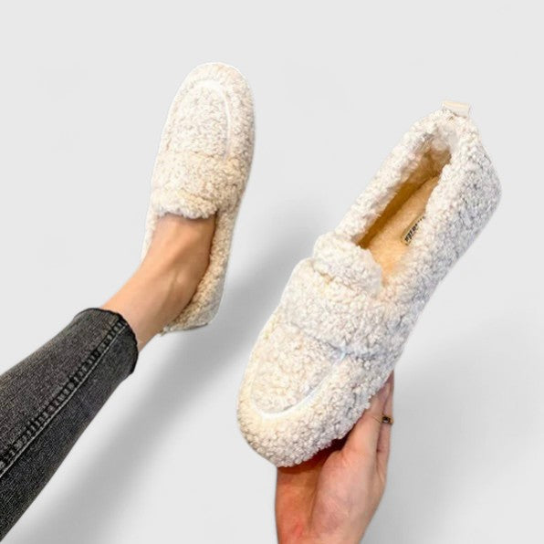 Lucille | Premium Shearling Lounge Slippers