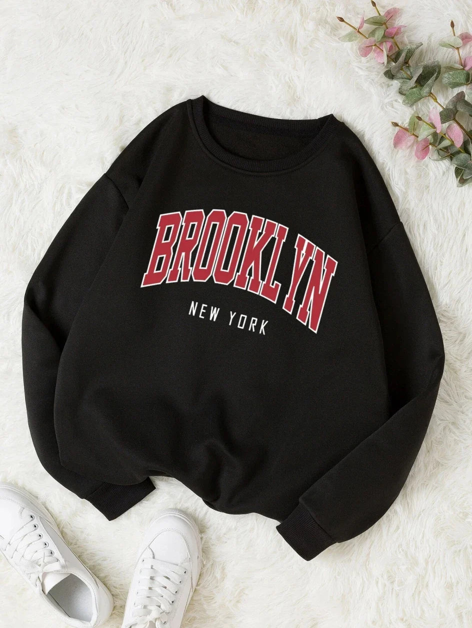 SERENA™ - PRINTED WOMEN'S PULLOVER | Black / S | Toronty Ottawa