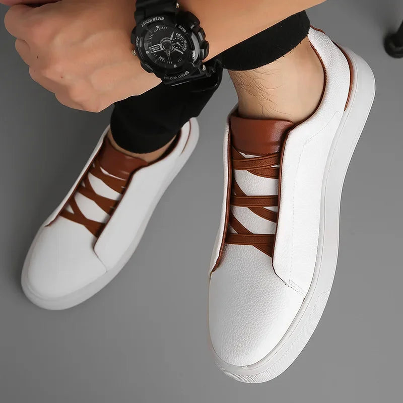 Altamont Aero™ Leather Sneakers | Brown / 6 | Toronty Ottawa