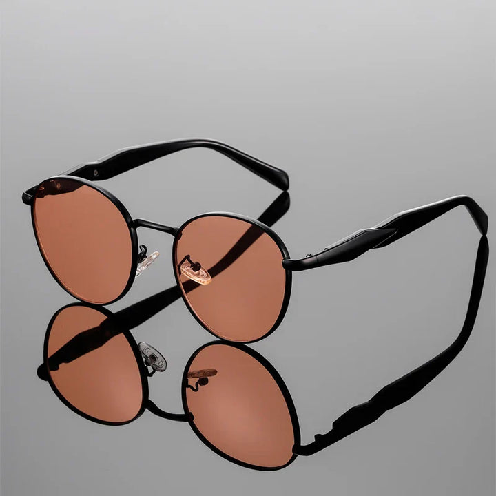 The Solace Aviator | Black with Orange Lenses | Toronty Ottawa