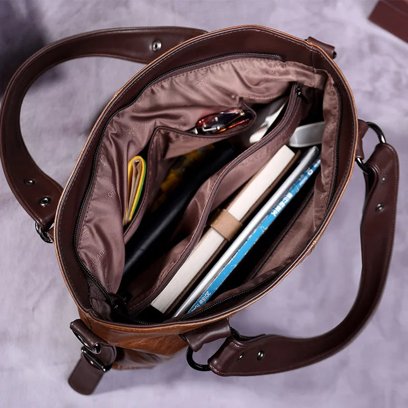 Aura® | Elegant shoulder bag | Olive Green | Toronty Ottawa