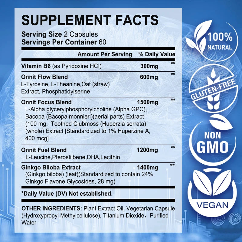 Brain Memory Support 5000 mg