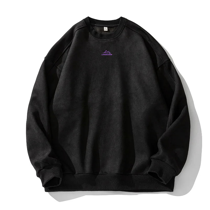 HORIZON™ - SLEEK SUEDE PULLOVER | Anthracite / S | Toronty Ottawa