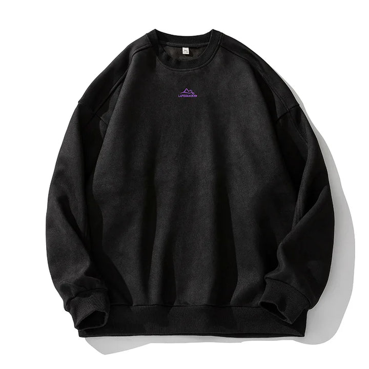 HORIZON™ - SLEEK SUEDE PULLOVER | Anthracite / S | Toronty Ottawa
