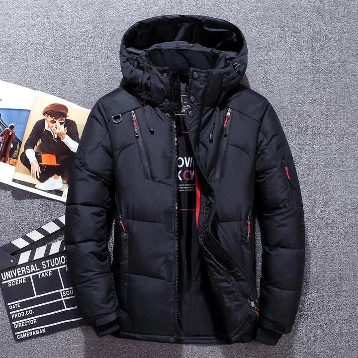 GlacierGuard  | -20°C White Duck Down Parka