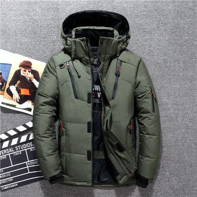 GlacierGuard  | -20°C White Duck Down Parka