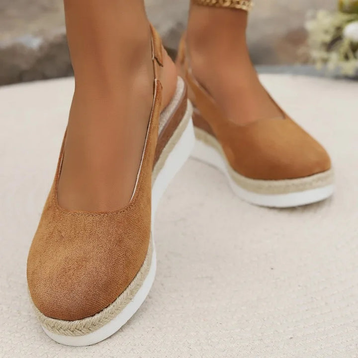 OrthaLuxe™ Sandals – Orthopedic Support | Khaki / 5 | Toronty Ottawa