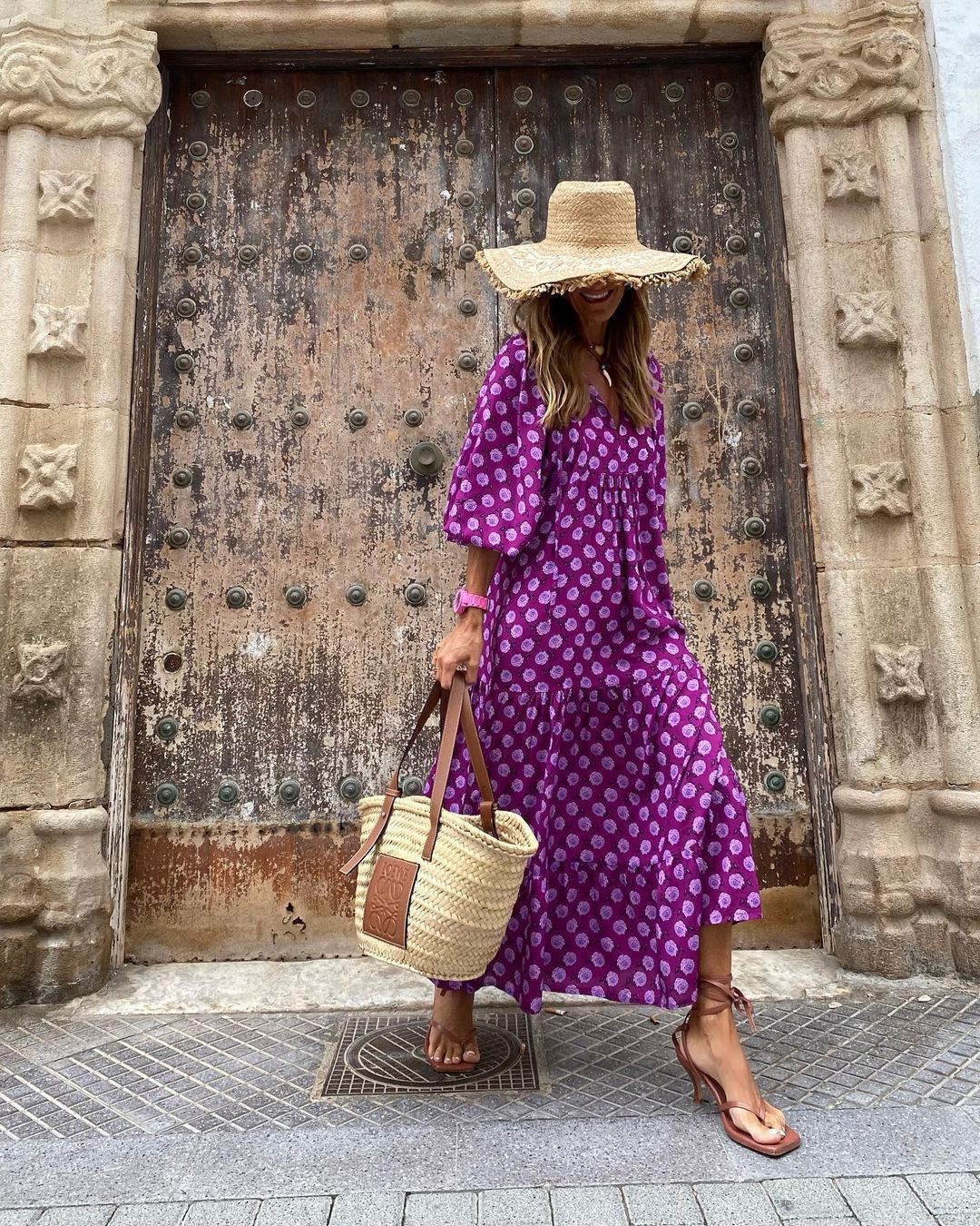 Tess – Joyful Floral Dress | Purple / S | Toronty Ottawa