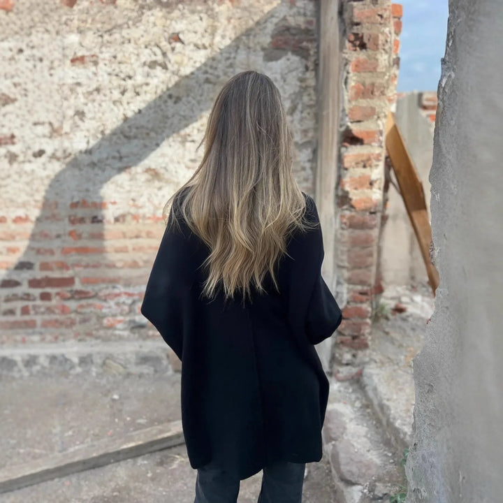 Ava™ Cardigan Knit with Gold Buttons