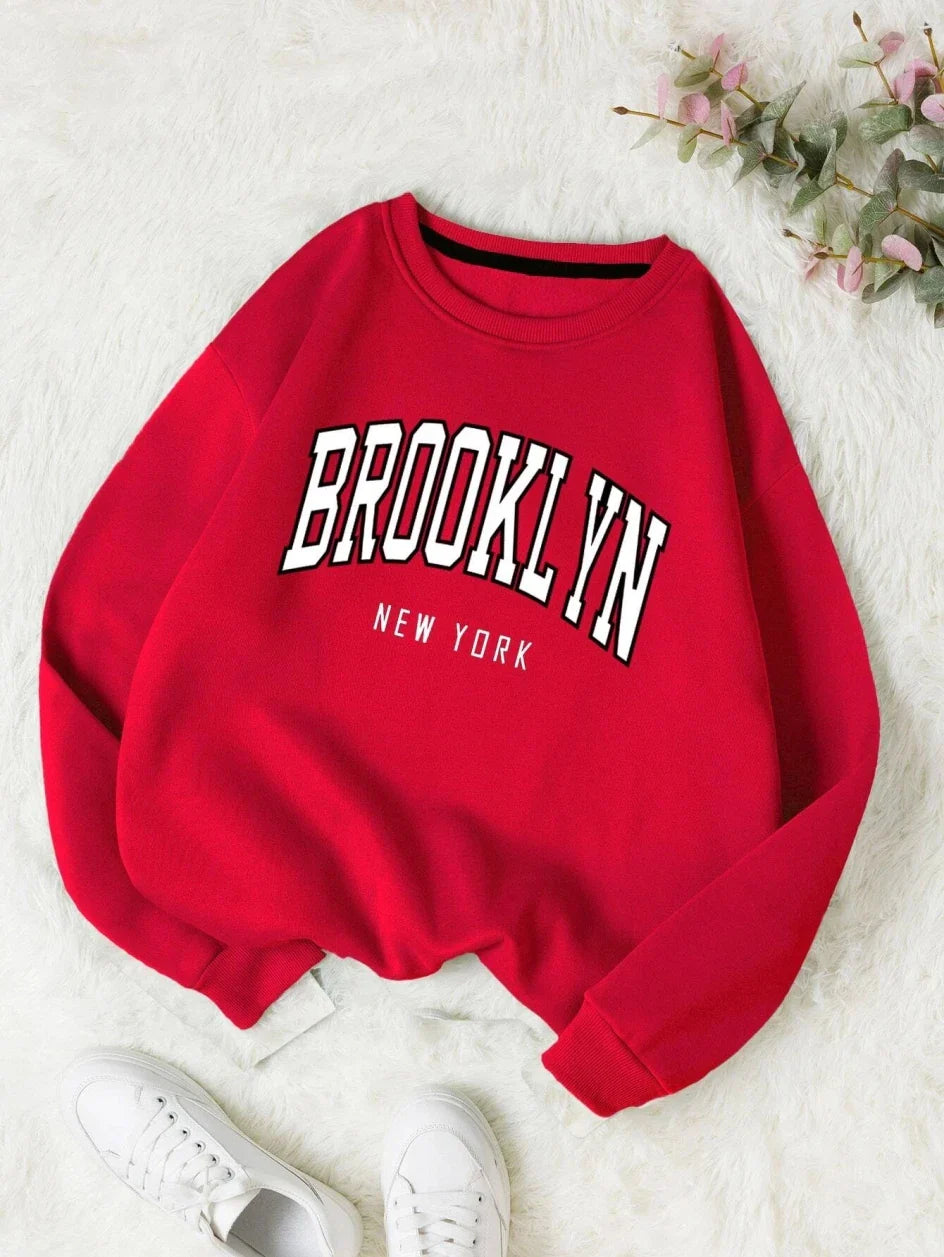 SERENA™ - PRINTED WOMEN'S PULLOVER | Red / S | Toronty Ottawa