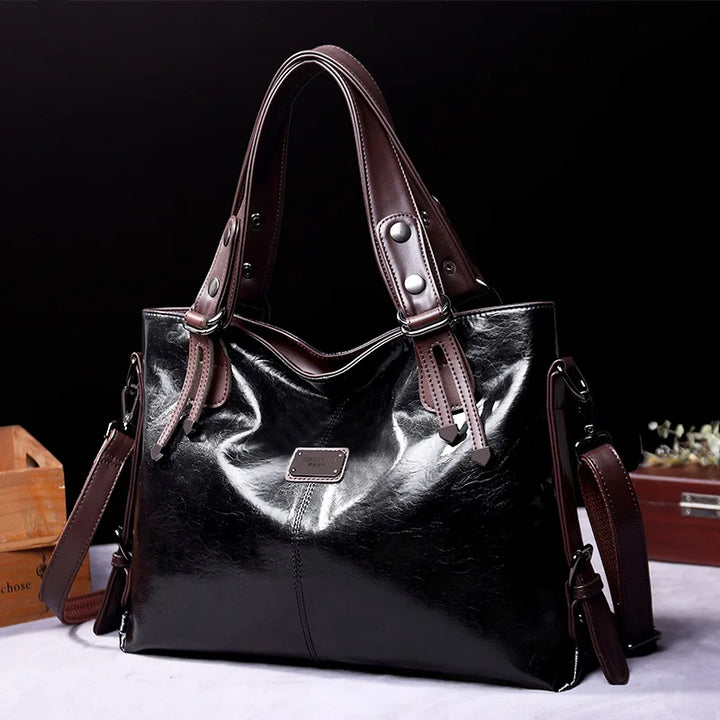 Aura® | Elegant shoulder bag | Black | Toronty Ottawa