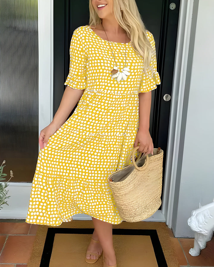 Louisa – Naturally Elegant Dress | Yellow / S | Toronty Ottawa
