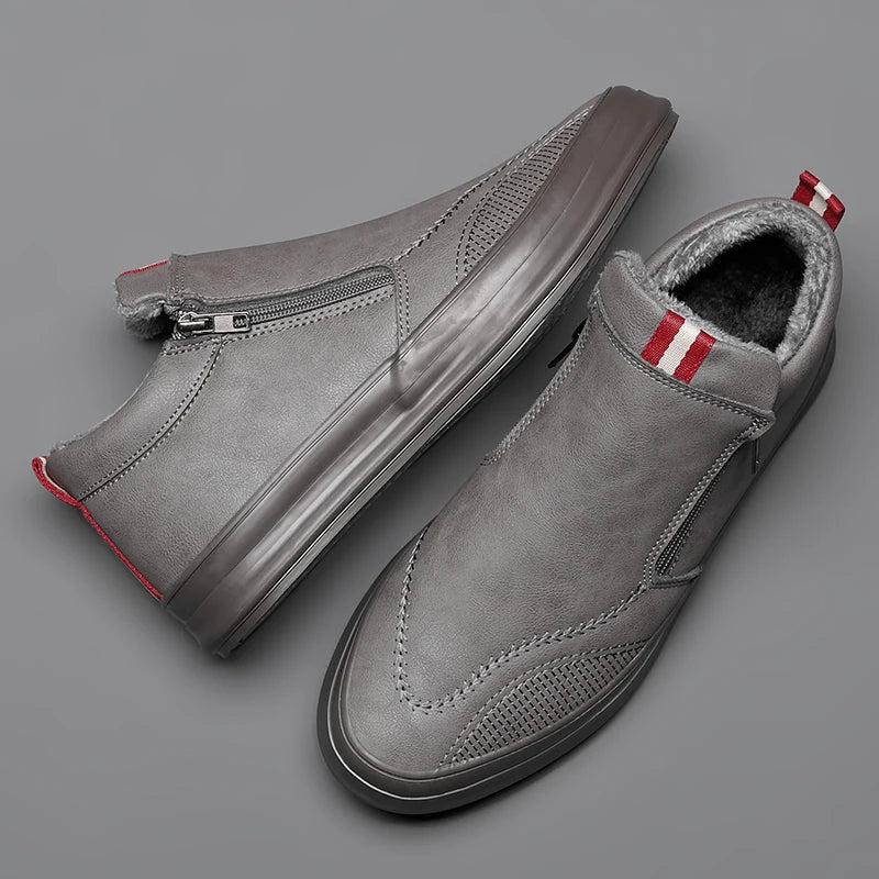 Belmont Drift™ Leather Sneakers | Black / 6 | Toronty Ottawa